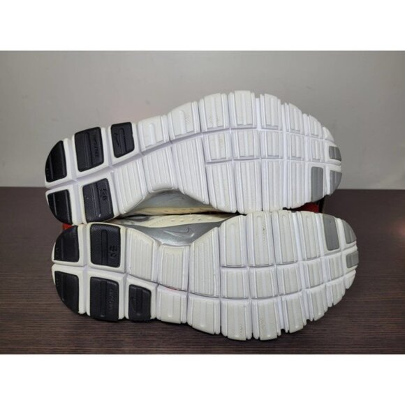 Nike Free 5.0 White Cheetah Print Running Shoes 511281-100 Women’s Size 10 - Picture 10 of 11